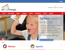 Tablet Screenshot of cbs-detriangel.nl